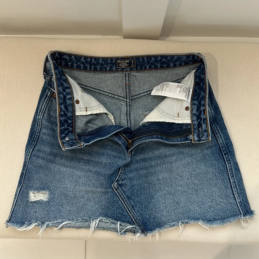 A & F Denim Skirt - Picture 3 of 6